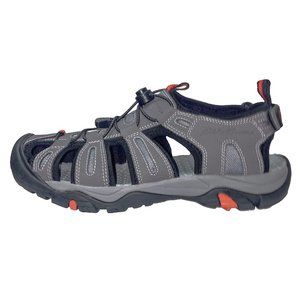 Men's Eddie Bauer Tommy Slip-On Grey Bump Toe Sandals